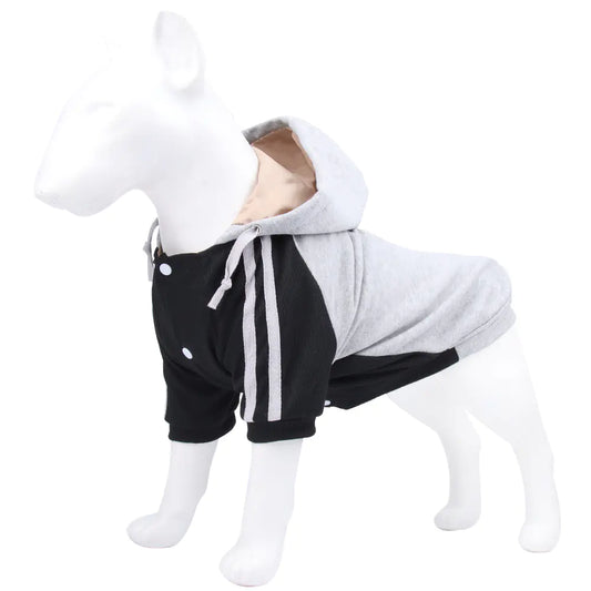 Furry Autumn Striped Hoodie